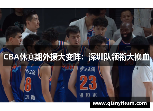 CBA休赛期外援大变阵：深圳队领衔大换血