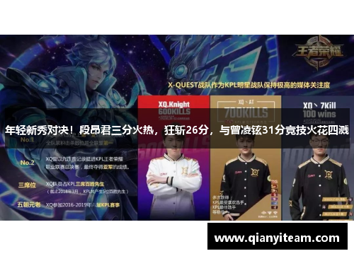 年轻新秀对决！段昂君三分火热，狂斩26分，与曾凌铉31分竞技火花四溅