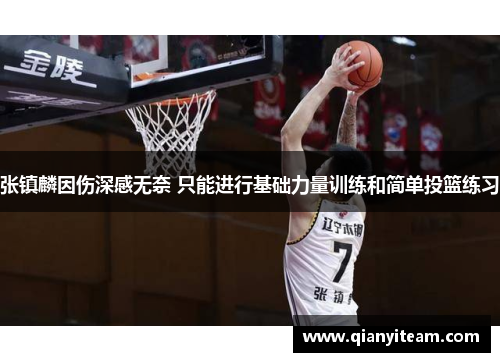 张镇麟因伤深感无奈 只能进行基础力量训练和简单投篮练习