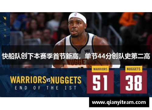 快船队创下本赛季首节新高，单节44分创队史第二高